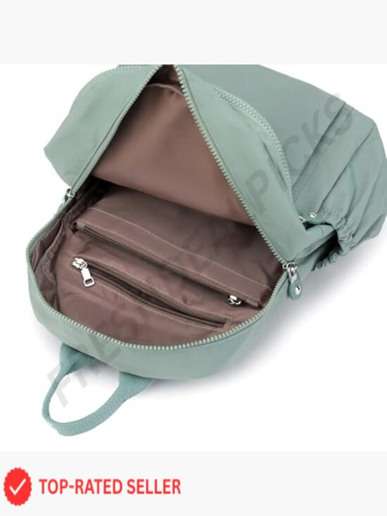 Mini Nylon Backpack Casual Lightweight Travel Daypack 11L Adjustable Straps main image 6